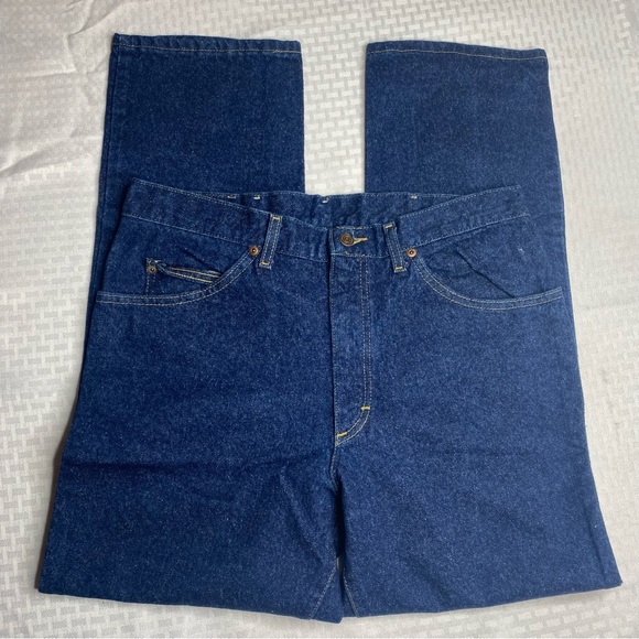 NWT Vintage Lee Jeans, dark wash, deadstock - Picture 10 of 12